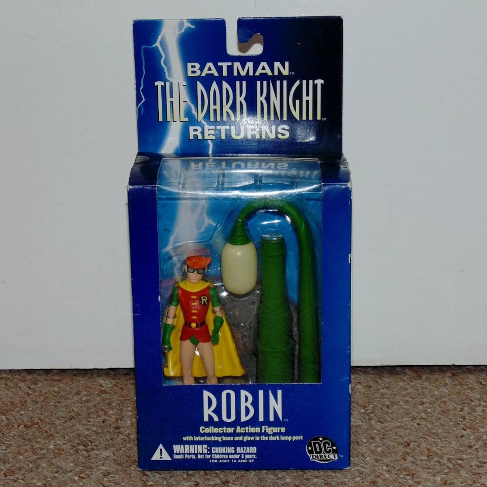 2004 DC Direct Batman: The Dark Knight Returns Robin Figure Complete in Box